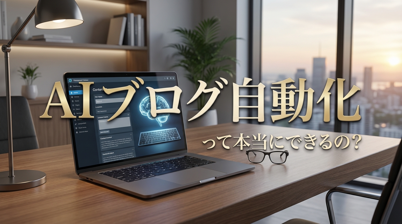 AIブログ自動化って本当にできるの？