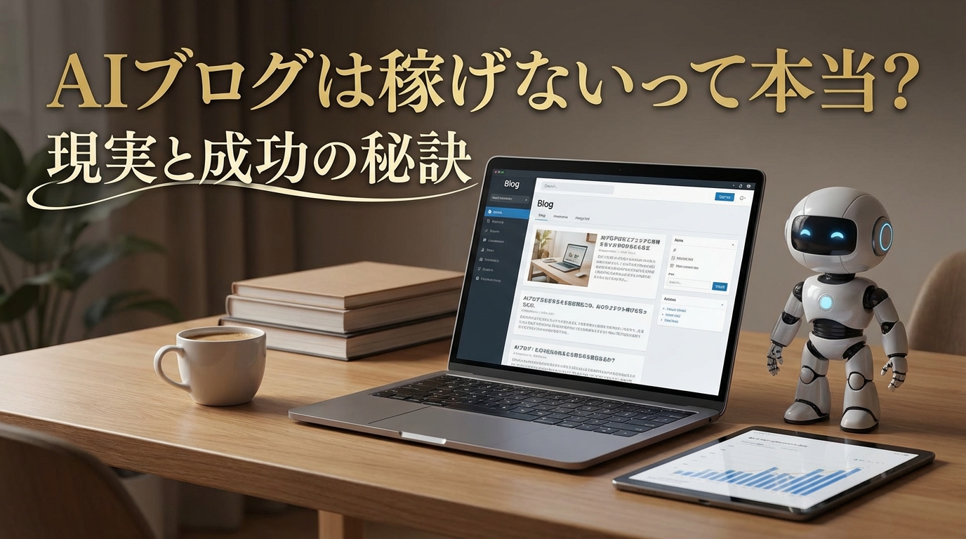 AIブログは稼げないって本当？