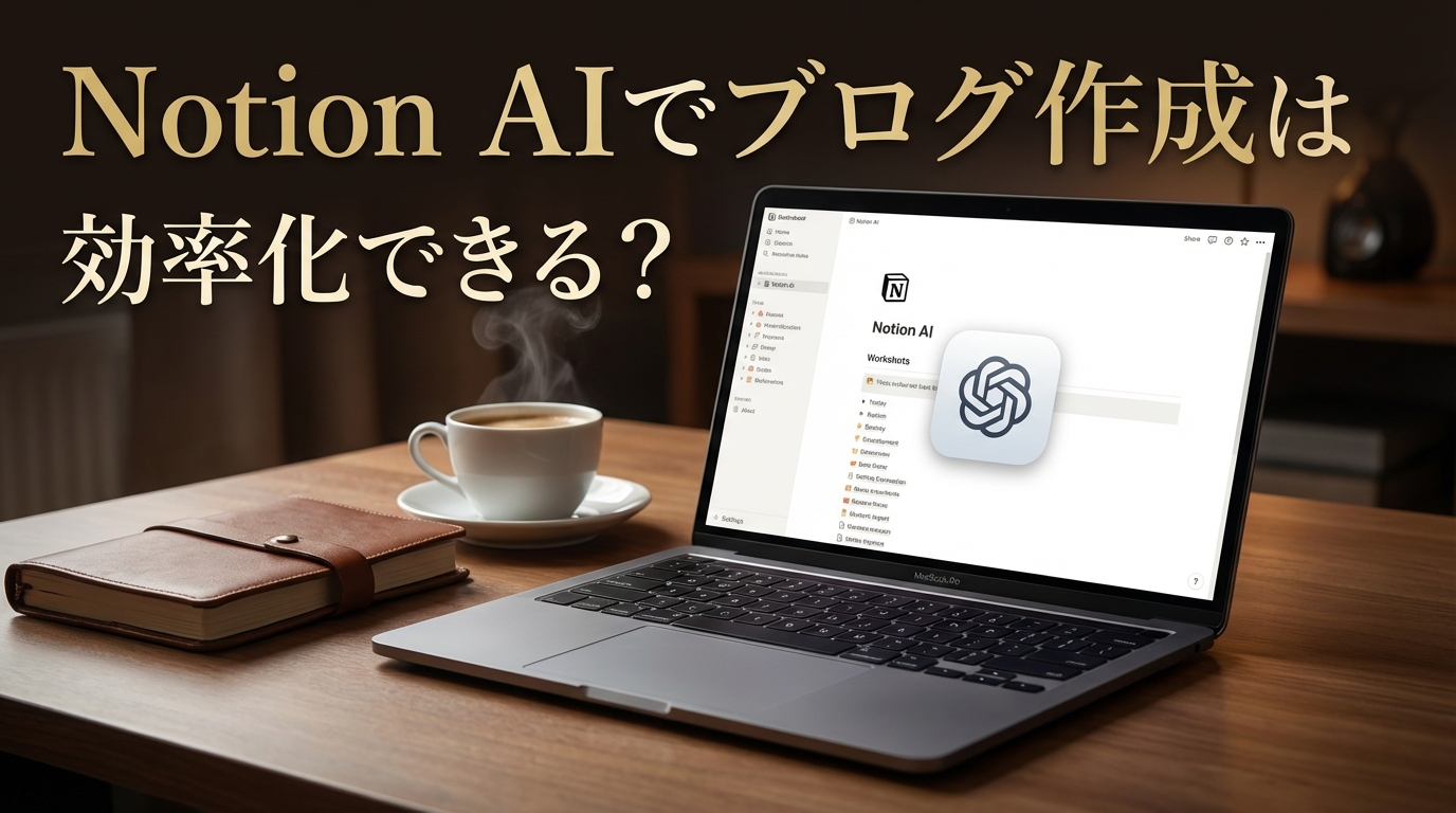 Notion AIでブログ作成は効率化できる?