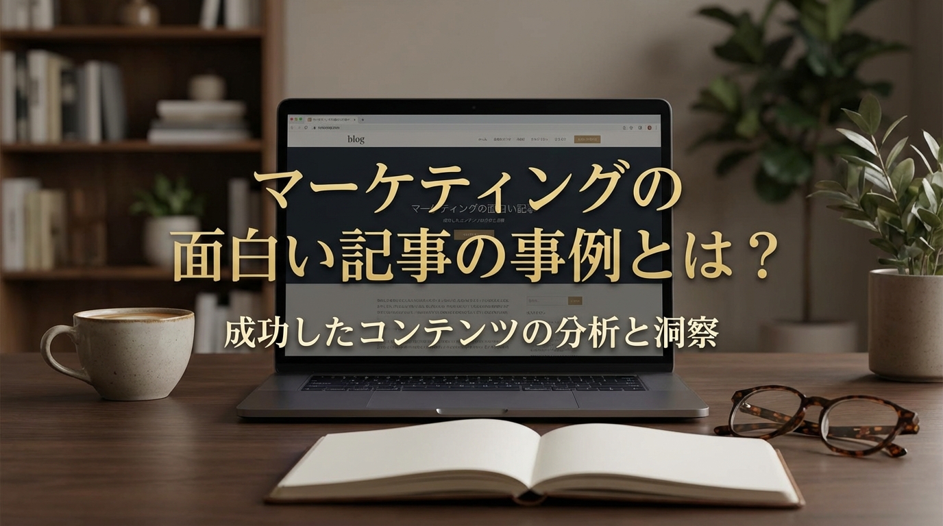 マーケティングの面白い記事の事例とは?