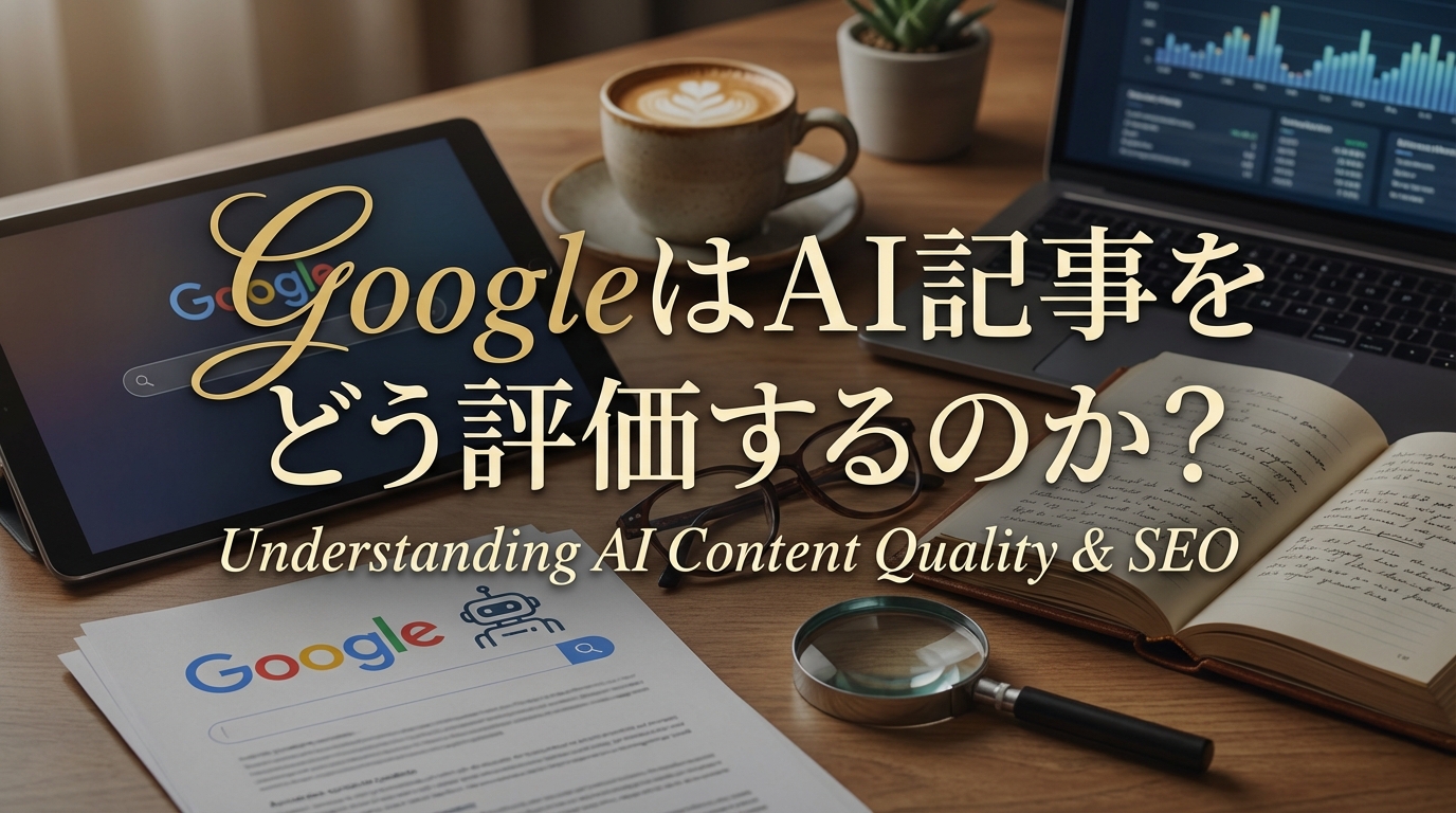 GoogleはAI記事をどう評価するのか？