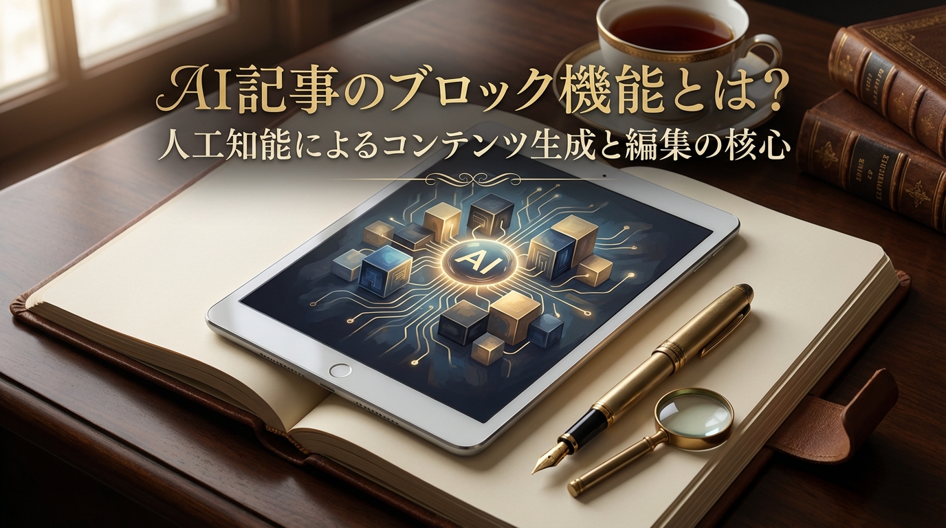 ai記事のブロック機能とは？