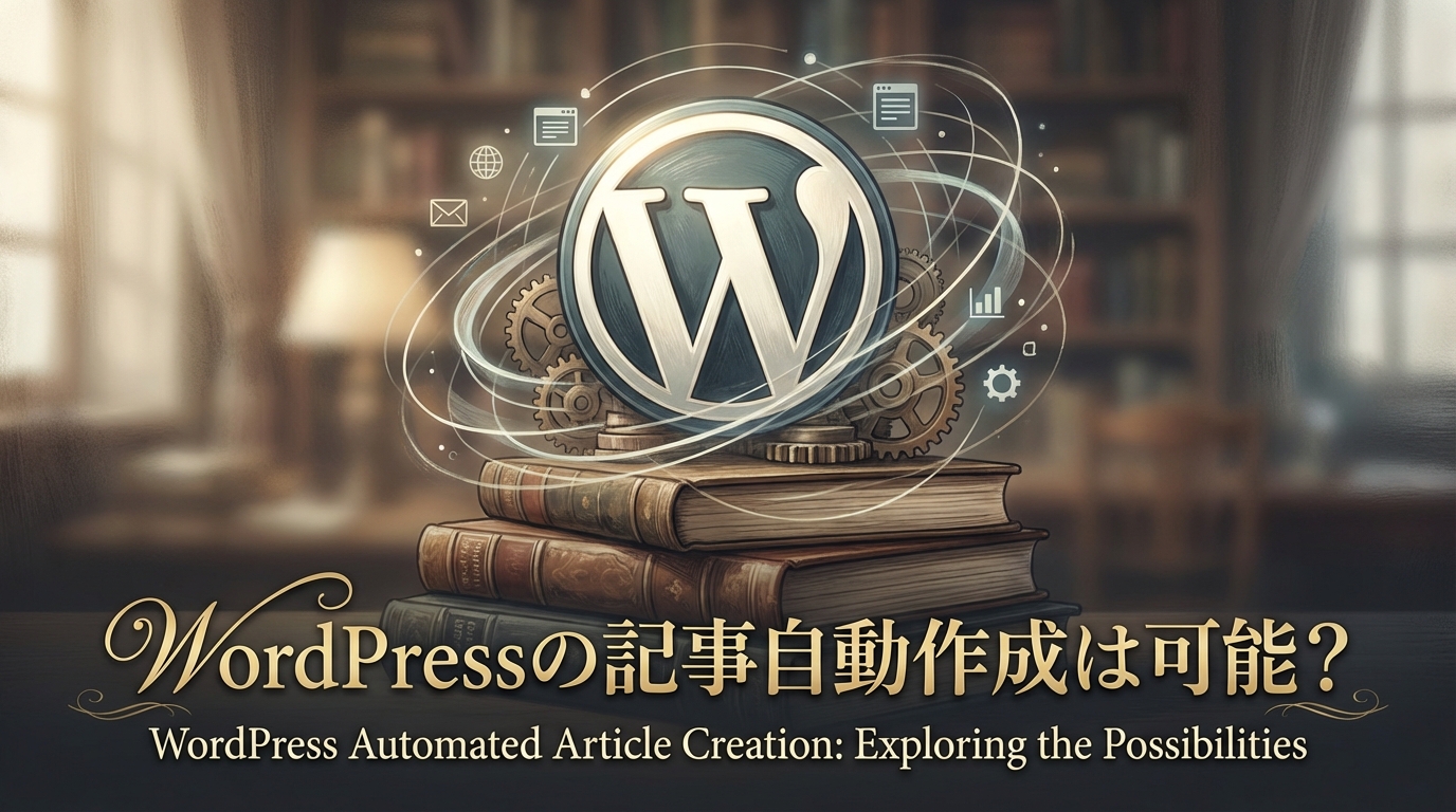 WordPressの記事自動作成は可能？