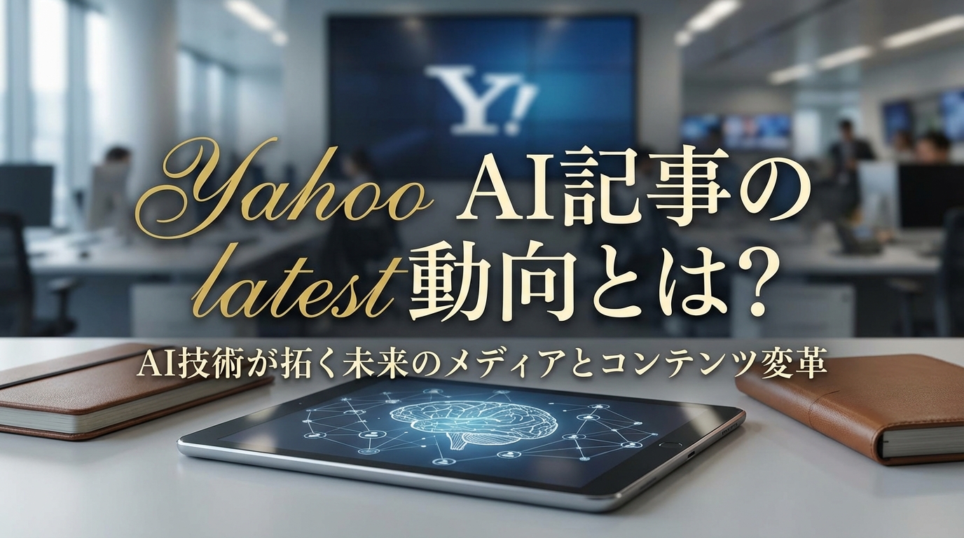 Yahoo AI記事の最新動向とは？