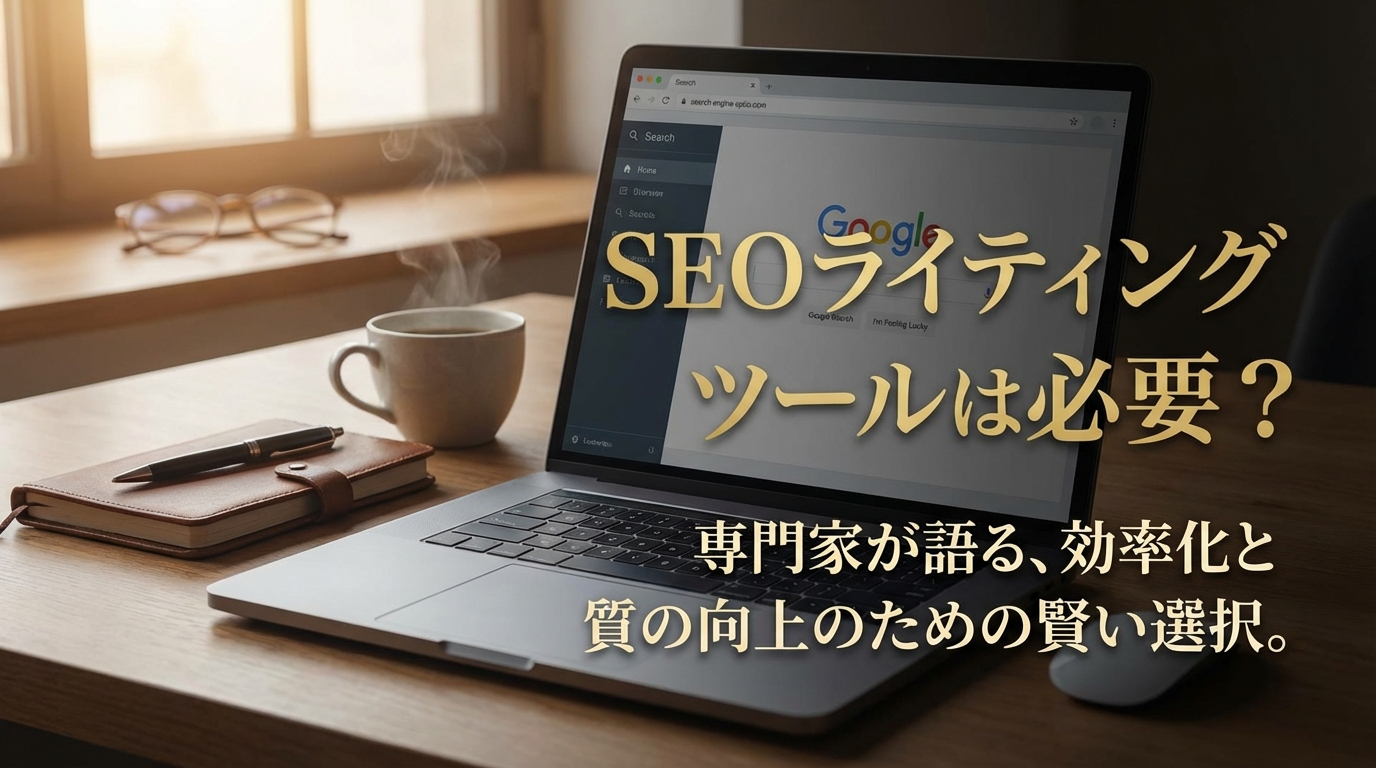SEO ライティング ツールは必要？