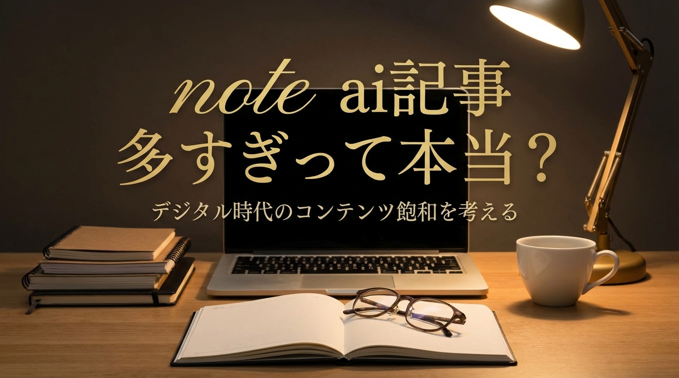 note ai記事 多すぎって本当?