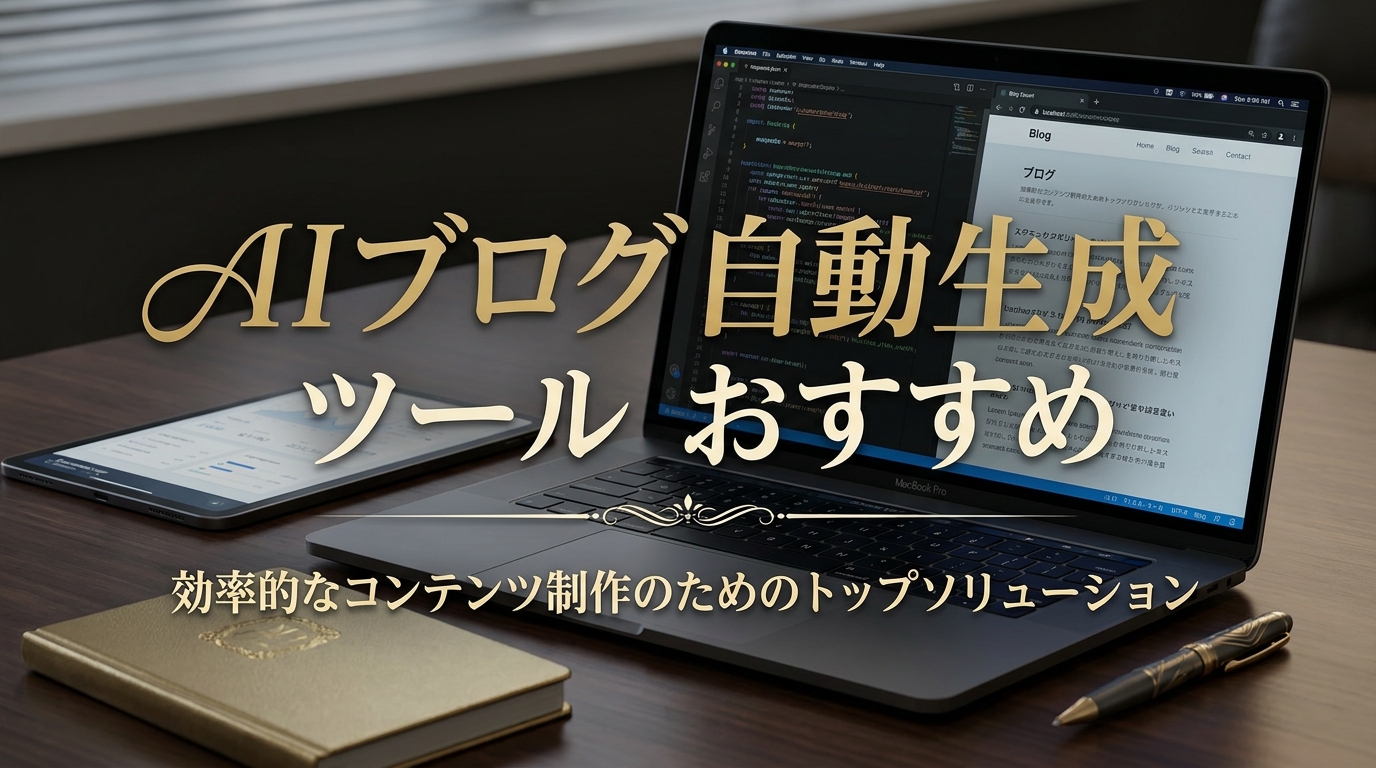 AI ブログ 自動生成 ツール おすすめ