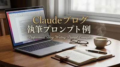 Claude ブログ 執筆 プロンプト 例
