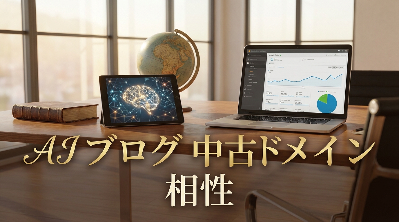 AI ブログ 中古ドメイン 相性