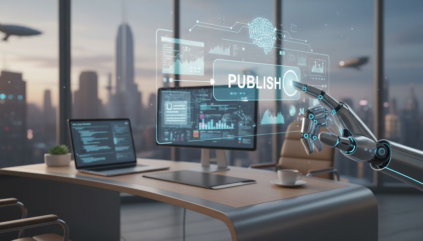 AIによるブログ自動投稿は現実的な解決策です