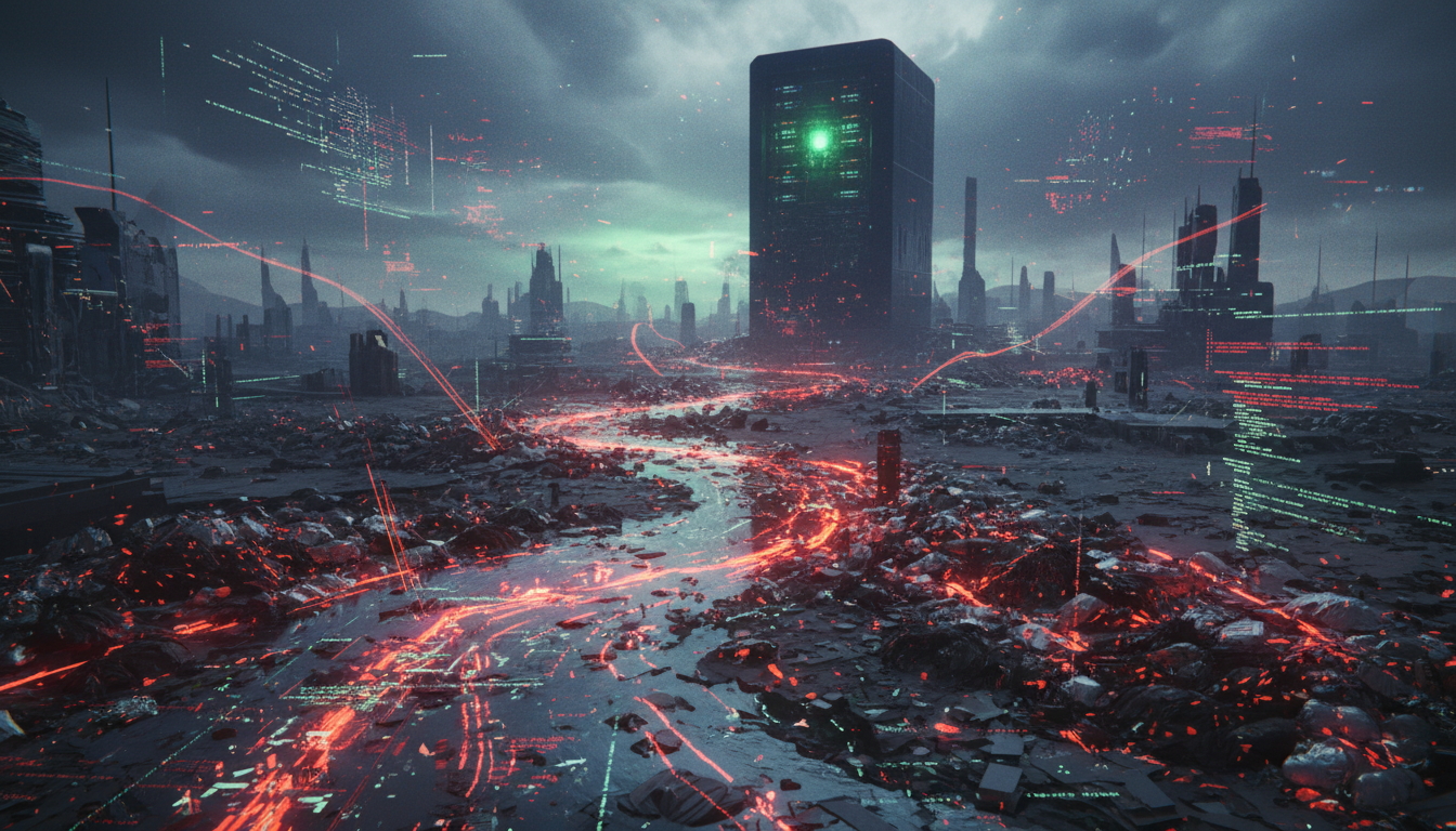 AI記事汚染とは情報の質と信頼性が低下する現象です