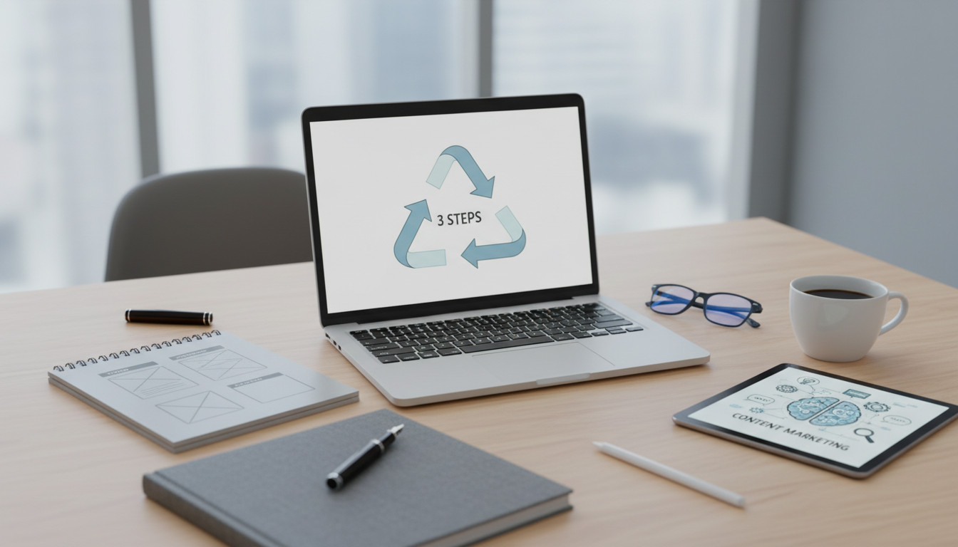 効果的な記事作成の3つのステップ