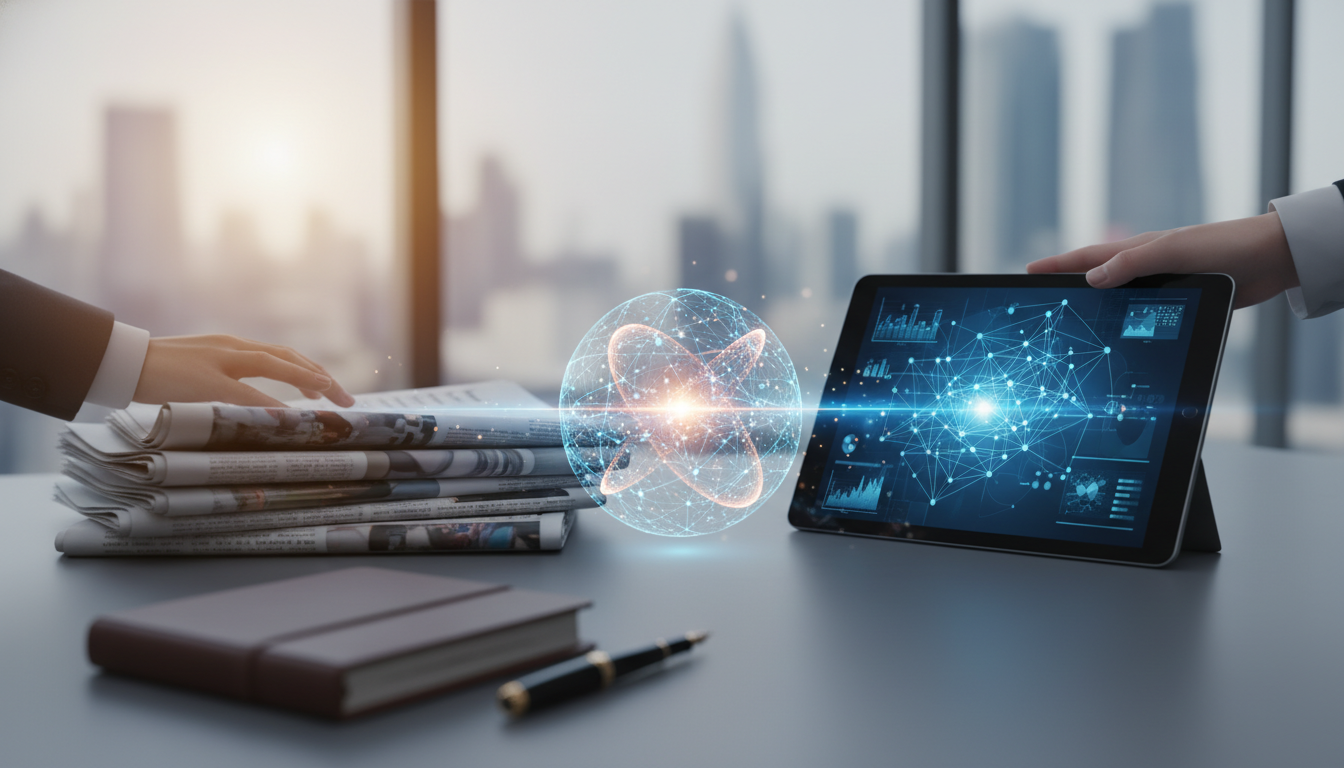 新聞の信頼性とデジタル連携が生み出す強力な相乗効果