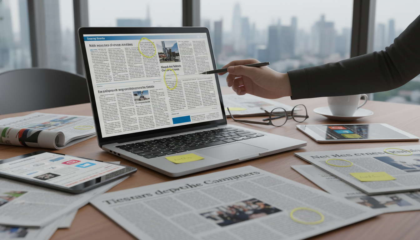 新聞媒体を活用したマーケティングが現在も高く評価される理由