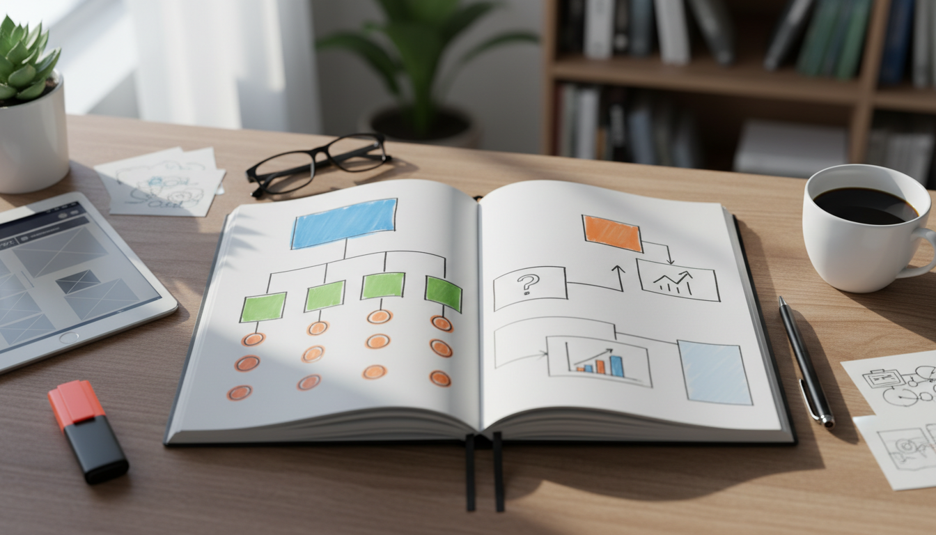 効果的な見出しとトピック配置の実践例