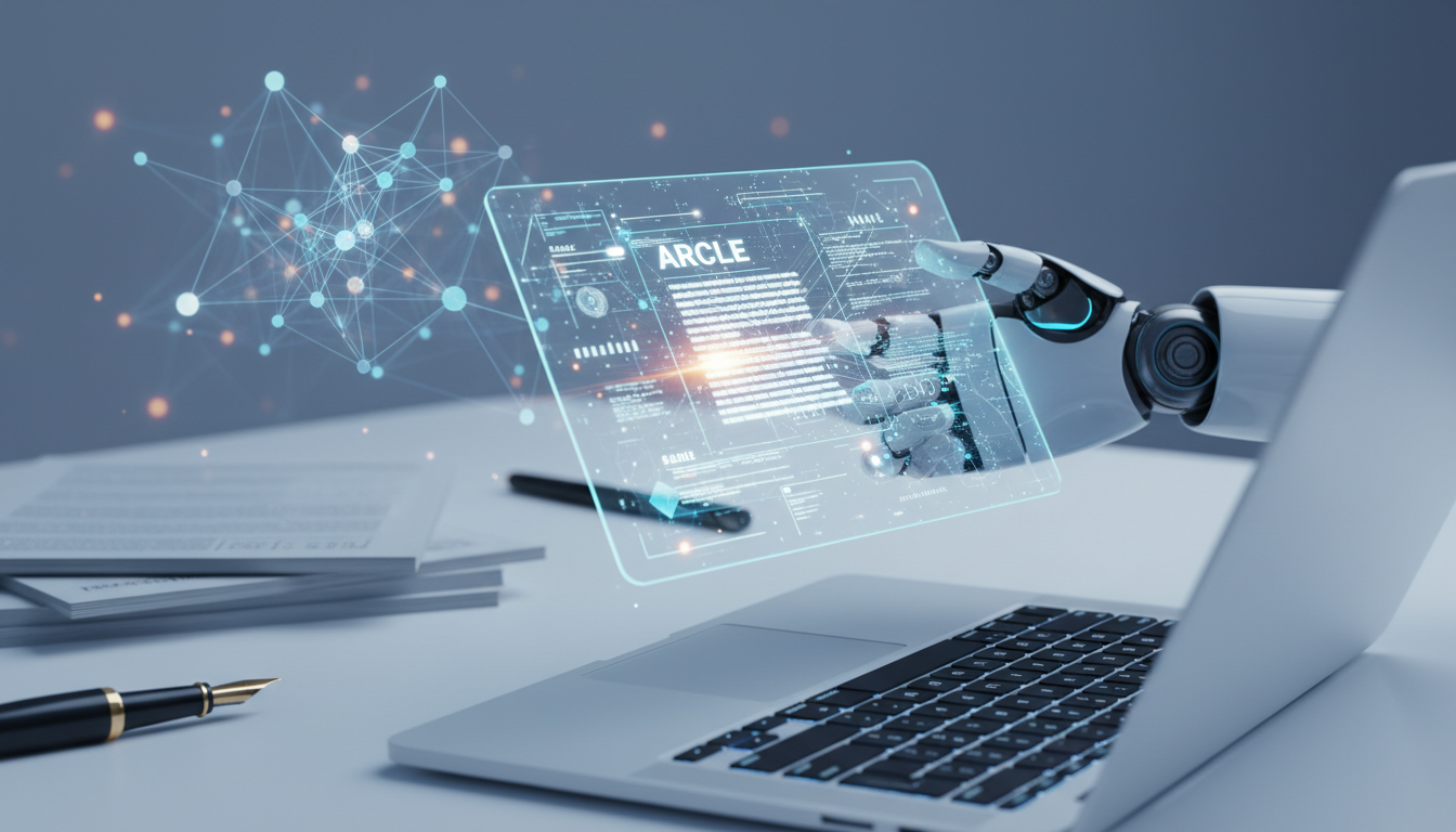 AIを活用した記事作成の自動化で作業効率は劇的に向上します