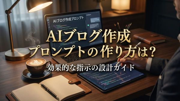 AIブログ作成プロンプトの作り方は？｜効果的な指示の設計ガイド