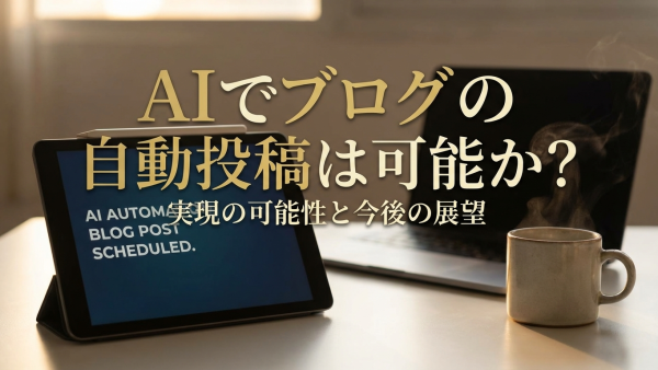 AIでブログの自動投稿は可能か？｜実現の可能性と今後の展望