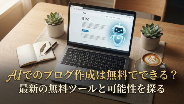 AIでのブログ作成は無料でできる？｜最新の無料ツールと可能性を探る