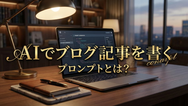 AIでブログ記事を書くプロンプトとは？｜すぐに使えるプロンプトの具体例