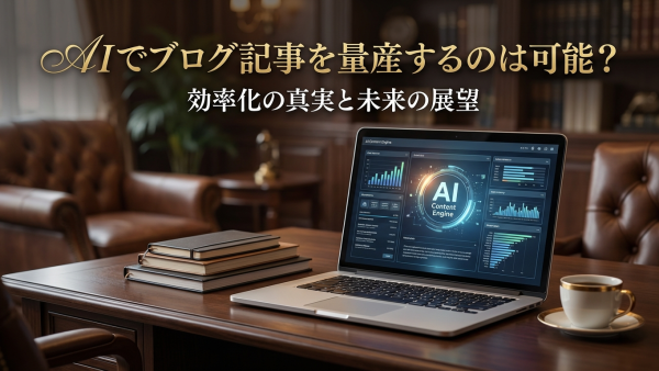 AIでブログ記事を量産するのは可能？｜効率化の真実と未来の展望