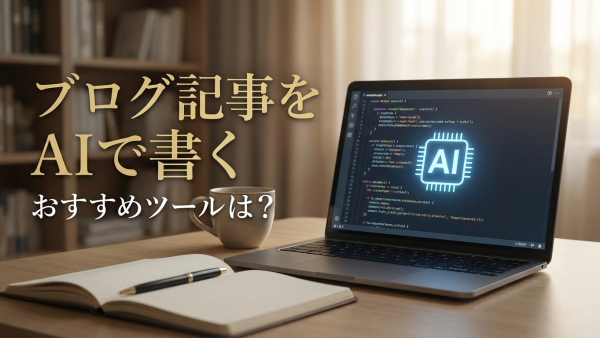 ブログ記事をAIで書くオスすめツールは？｜ブログ記事作成におすすめのAIツール具体例